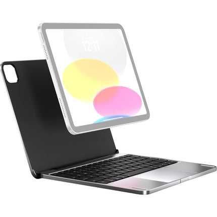 Brydge 11.0 Funda Teclado de Aluminio para iPad 11" A16 y 10.9" 10ª Gen Plata con Trackpad