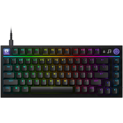Logitech G G316 X 75 Teclado Mecánico Retroiluminado USB con Switches GL Táctiles Negro