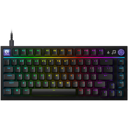 Logitech G G316 X 75 Teclado Mecánico Retroiluminado USB con Switches GL Linear Negro