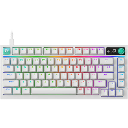Logitech G G316 X 75 Teclado Mecánico Retroiluminado Blanco USB Cable USB-C