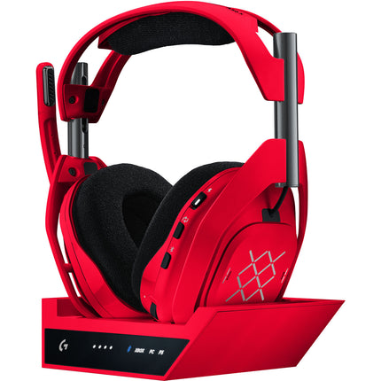 ASTRO Gaming A50 X LIGHTSPEED Auriculares Gaming Inalámbricos Mars Red 40mm 24h Batería
