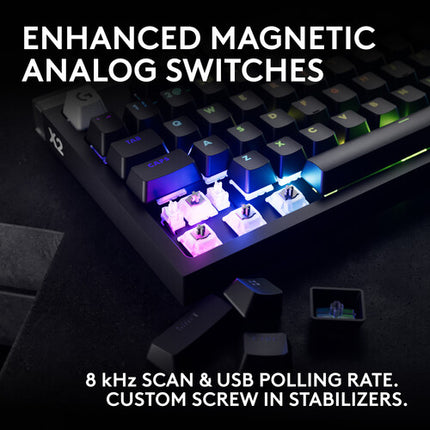 Logitech G PRO X2 TKL Teclado Gaming RGB USB-C 8K Hz Polling