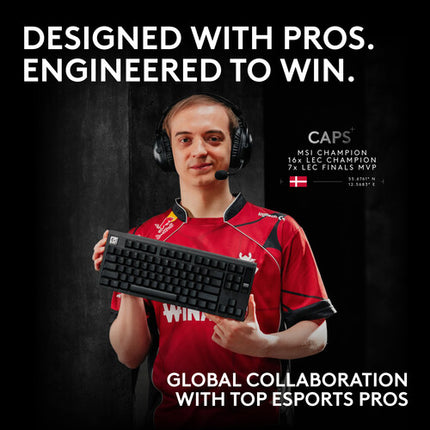 Logitech G PRO X2 TKL Teclado Gaming RGB USB-C 8K Hz Polling