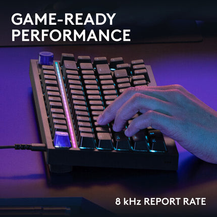 Logitech G G316 X 75 Teclado Mecánico Retroiluminado USB con Switches GL Linear Negro