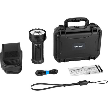 Olight Marauder 3 Linterna LED Recargable 25000 Lúmenes 31900mAh Negra