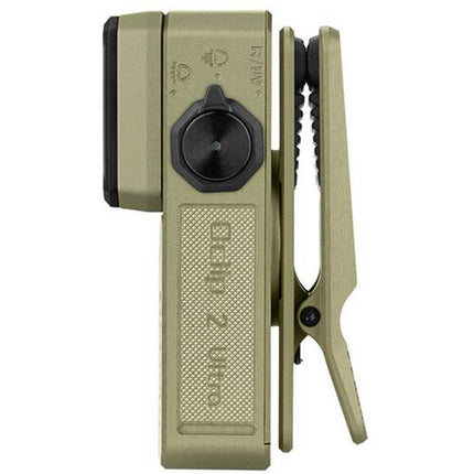 Olight Oclip 2 Ultra Linterna Recargable 580 Lúmenes Verde Oliva
