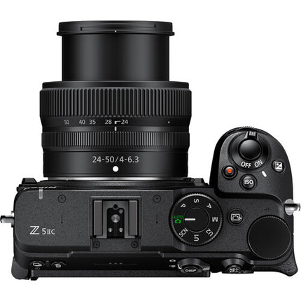 Nikon Z5 IIC Cámara Sin Espejo 24.5MP con Lente 24-50mm f4-6.3 Negra