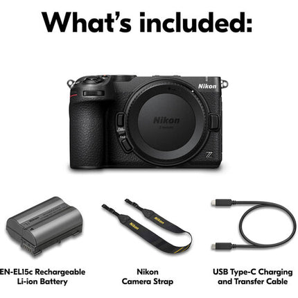 Nikon Z5 IIC Cámara sin Espejo 24.5MP 3.2" Pantalla Táctil Negra