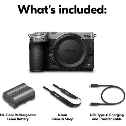 Nikon Z5 IIC Cámara sin Espejo 24.5MP 3.2" Pantalla Táctil Plata