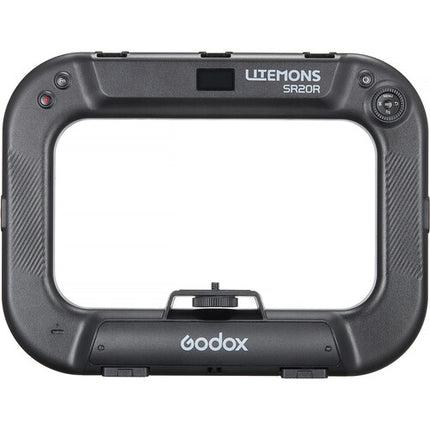 Godox Litemons SR20R Luz LED RGB portátil 393 Lux 2800-6500K con soporte móvil