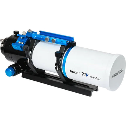 Askar 71F 71mm f6.9 Refractor Apochromático 490mm Foco Adaptadores M64-M54