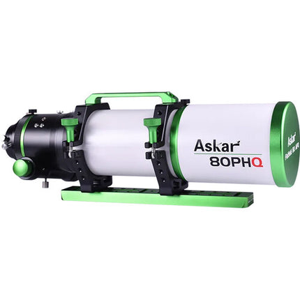 Askar 80PHQ Refractor Apochromático 80mm 600mm F7.5 con Adaptadores M76 M68 M54 M48