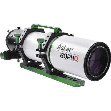Askar 80PHQ Refractor Apochromático 80mm 600mm F7.5 con Adaptadores M76 M68 M54 M48