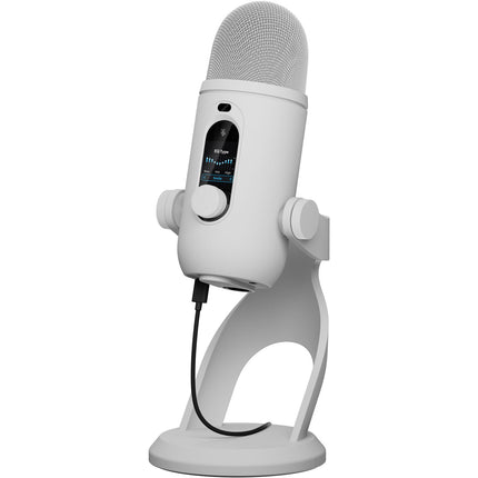 Logitech G YETI 2 Micrófono USB Multi-Patrón con Blue VO!CE Blanco