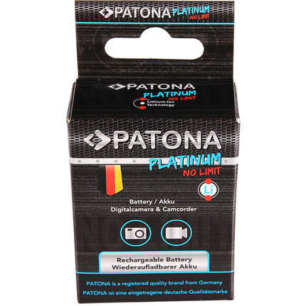 PATONA Platinum NP-W126S Batería 1210mAh para cámaras Fujifilm con garantía 6 meses