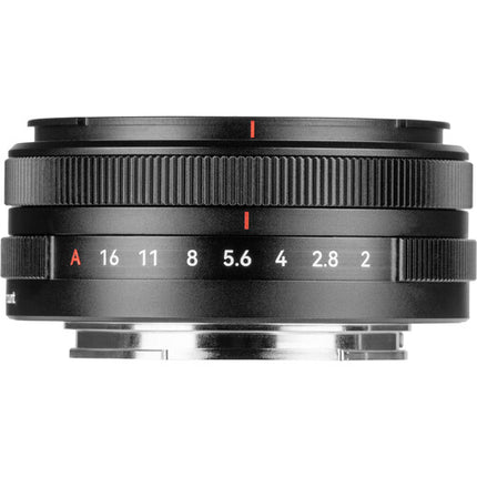 7Artisans Lite Series 18mm f/2 AF Lente Sony E APS-C 27mm Metal