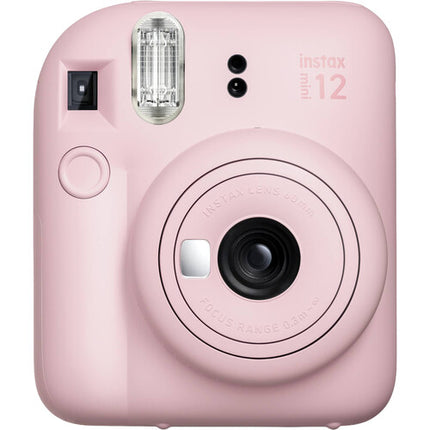FUJIFILM instax mini 12 Cámara instantánea 60mm Rosa Bundle