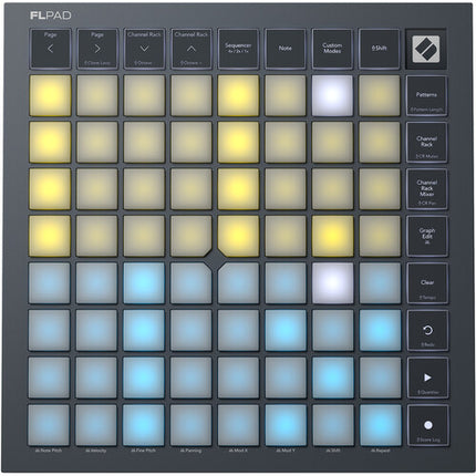 Novation FLpad Controlador de Pads USB 64 Pads RGB para FL Studio