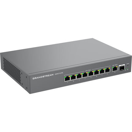 Grandstream GWN7721PE Switch de Red Gestionado 9 Puertos 2.5G 10G PoE++ 130W Rackmount