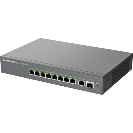 Grandstream GWN7721PE Switch de Red Gestionado 9 Puertos 2.5G 10G PoE++ 130W Rackmount