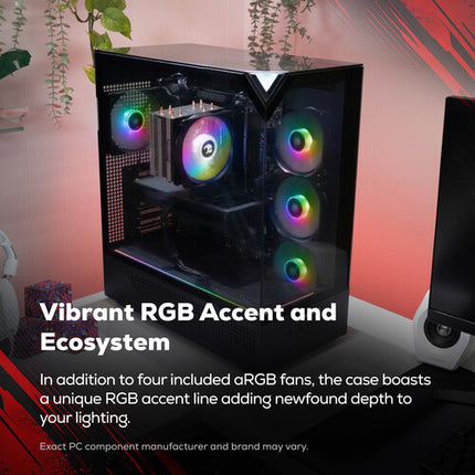iBUYPOWER Element 9 PC Gaming Ryzen 7 8700F 16GB 1TB SSD RTX 3050