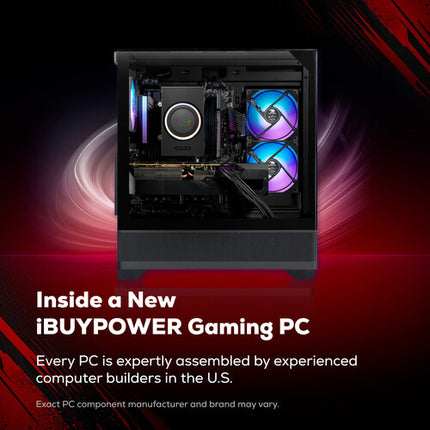 iBUYPOWER Element SE PC Gaming Ryzen 5 5500 16GB 1TB SSD RTX 3050