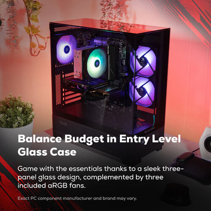 iBUYPOWER Element SE PC Gaming Ryzen 5 5500 16GB 1TB SSD RTX 3050