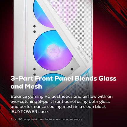 iBUYPOWER Slate PC Gaming Ryzen 7 7700X3D 32GB 1TB SSD 12GB GPU