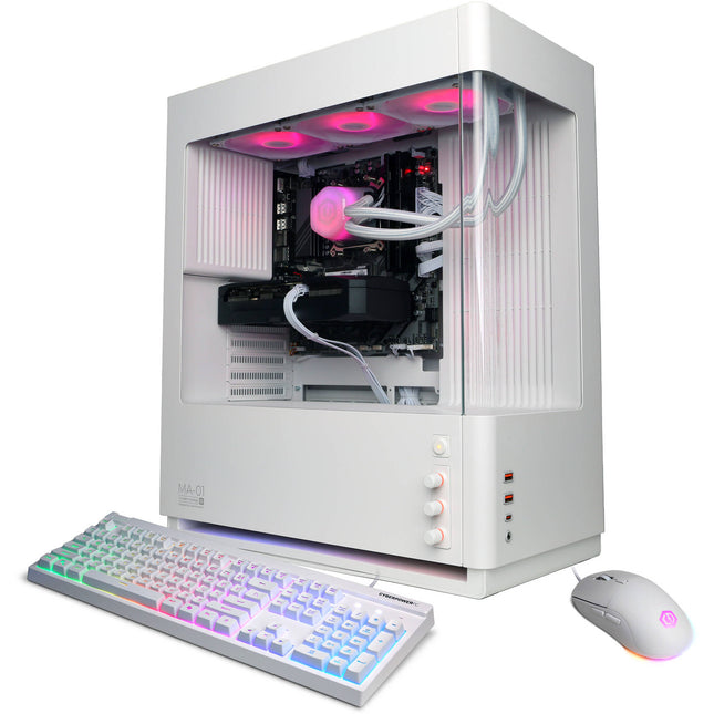 CyberPowerPC Gamer Supreme PC de Escritorio 3.8 GHz Ryzen 7 32GB DDR5 1TB SSD RGB