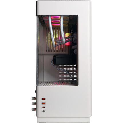 CyberPowerPC Gamer Supreme PC de Escritorio Ryzen 7 4.7GHz 32GB RAM RTX 5080 16GB 2TB SSD Blanco con Teclado y Ratón RGB
