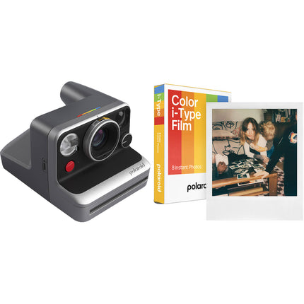 Polaroid Mod Cámara Instantánea Analógica con Película Color 8 Exposiciones y Accesorios