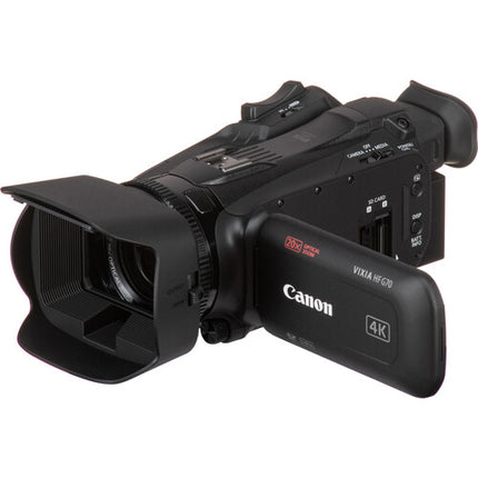 Canon Vixia HF G70 UHD 4K Videocámara 20x Zoom 3.5" Pantalla Táctil Negra