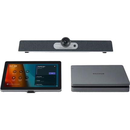 MAXHUB XT10-VB Kit con Video Bar UC S07 12MP y Consola Táctil 10.1" Teams