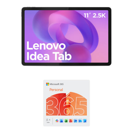 Lenovo Idea Tab 11" Tablet 128GB 8GB RAM Multi-Touch con Microsoft 365