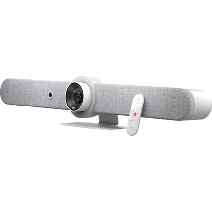 Logitech Rally Bar 2 Barra de Video 4K 6 Micrófonos 4 Altavoces Off-White