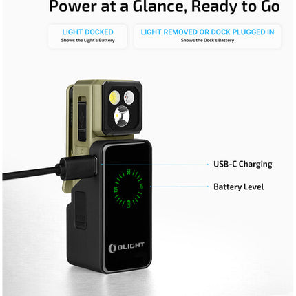 Olight Oclip 2 Ultra Premium Linterna Recargable 580 Lúmenes Verde Oliva
