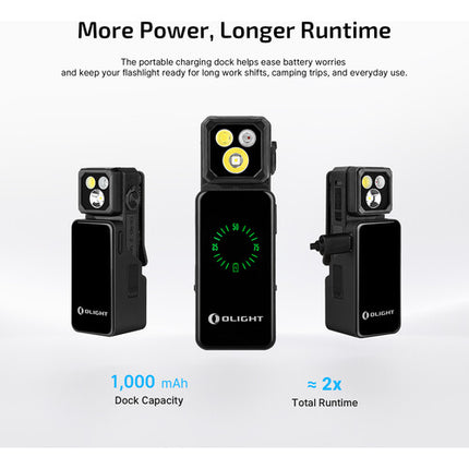 Olight Oclip 2 Ultra Premium Linterna Recargable 580 Lúmenes IPX8