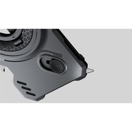 Tilta Khronos Backplate Magnético Multifuncional para iPhone 18 Pro Max Negro con Soporte Giratorio y Abridor