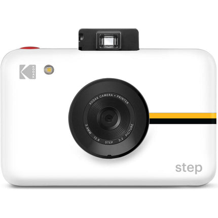Kodak STEP Cámara Digital Instantánea Blanca con Impresión 2x3 y Lente 3.4mm f2.8