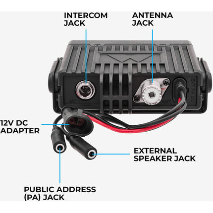 Midland MXT295 PRO Radio Micro Móvil GMRS 15W Bluetooth IP67