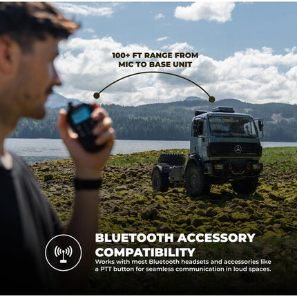 Midland MXT295 PRO Radio Micro Móvil GMRS 15W Bluetooth IP67