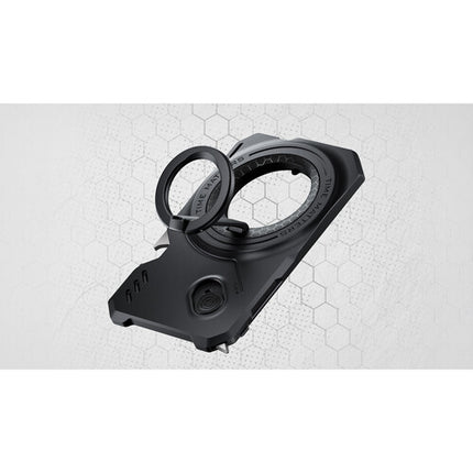 Tilta Khronos Backplate Magnético Multifuncional para iPhone 18 Pro Negro con Soporte Giratorio y Abridor