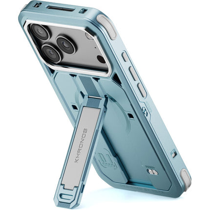 Tilta Khronos Core Funda para iPhone 18 Pro Glacier Aluminio CNC
