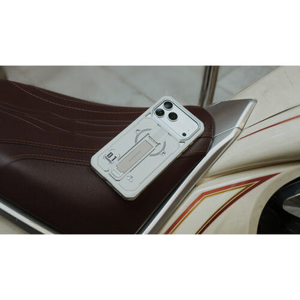 Tilta Khronos Core Funda para iPhone 18 Pro Glacier Aluminio CNC