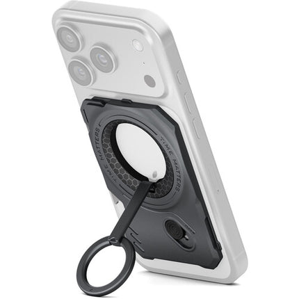 Tilta Khronos Backplate Magnético Multifuncional para iPhone 18 Pro Gris Espacial con Soporte Giratorio
