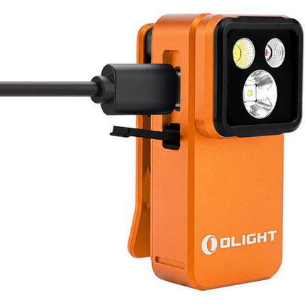 Olight Oclip 2 Pro Linterna Recargable 530 Lúmenes USB-C Naranja