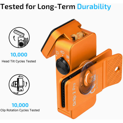 Olight Oclip 2 Pro Linterna Recargable 530 Lúmenes 1000mAh Dock USB-C Naranja