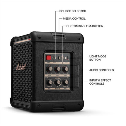 Marshall Bromley 150 Altavoz Party 52W 40H Batería Resistente