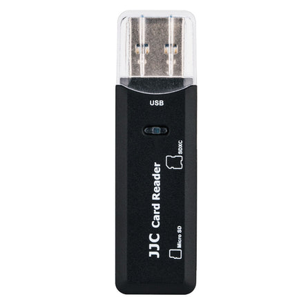JJC USB 3.0 Lector de Tarjetas SD SDHC SDXC microSD 5 Gb/s LED