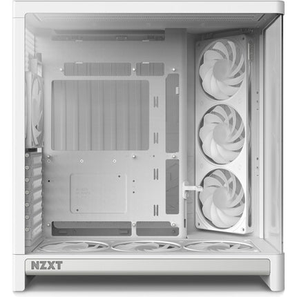 NZXT H6 RGB+ 2026 Caja Mid-Tower Blanca Soporte ATX Micro-ITX
